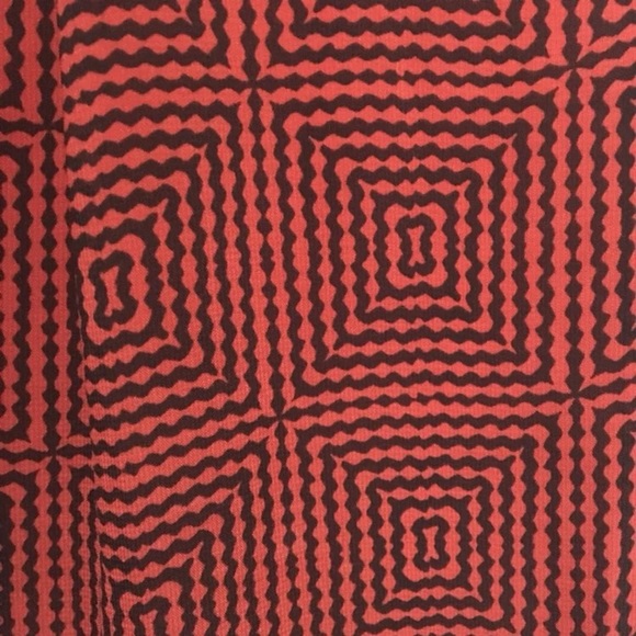 Orange Pattern Dress - Picture 3 of 3